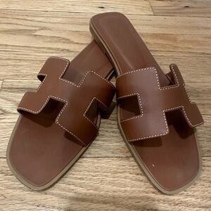 Hermes Oran Sandal
